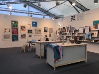 the Allied editions booth at Frieze 2022