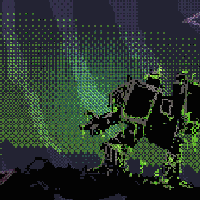 animated gif of a moon being sick