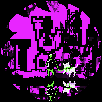 animated gif of a castle