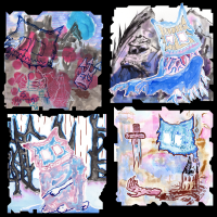 installation view of exhibition at Klosterruine